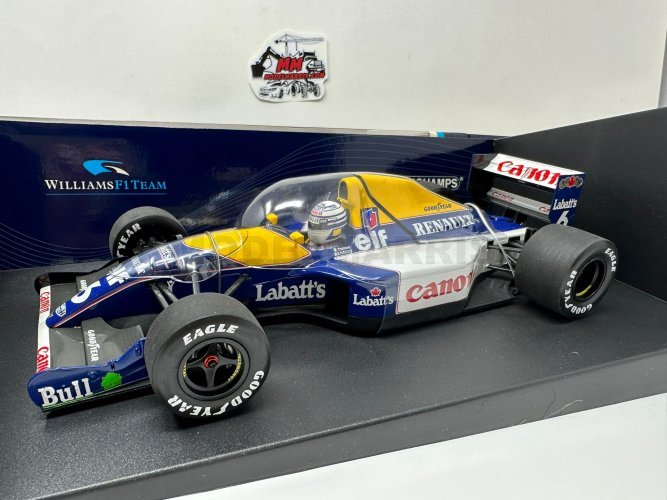 ☆激レア絶版*RACING 43*1/43*1992 Williams Renault FW14b #6